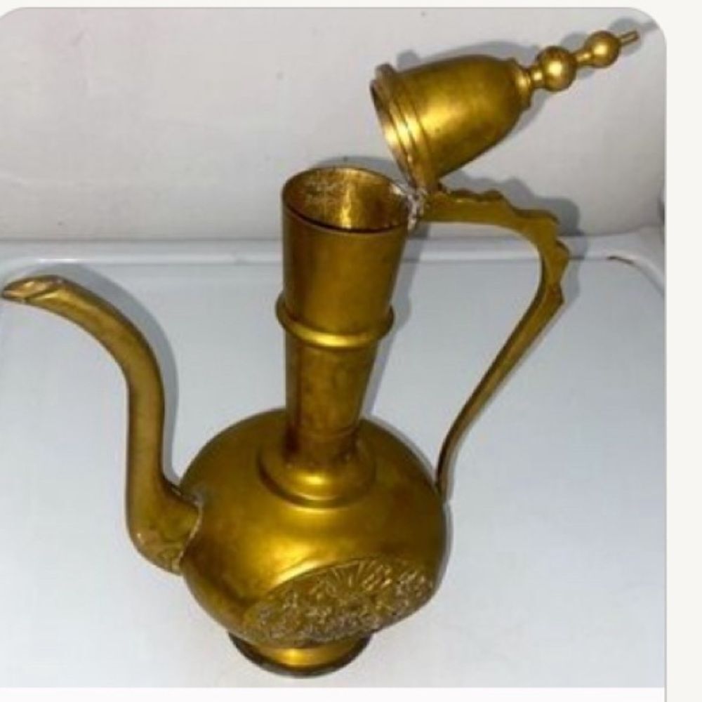 Elegant Gold Teapot
